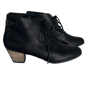 Chelsea Crew Lace Up Ankle Boots Black Size EU 41